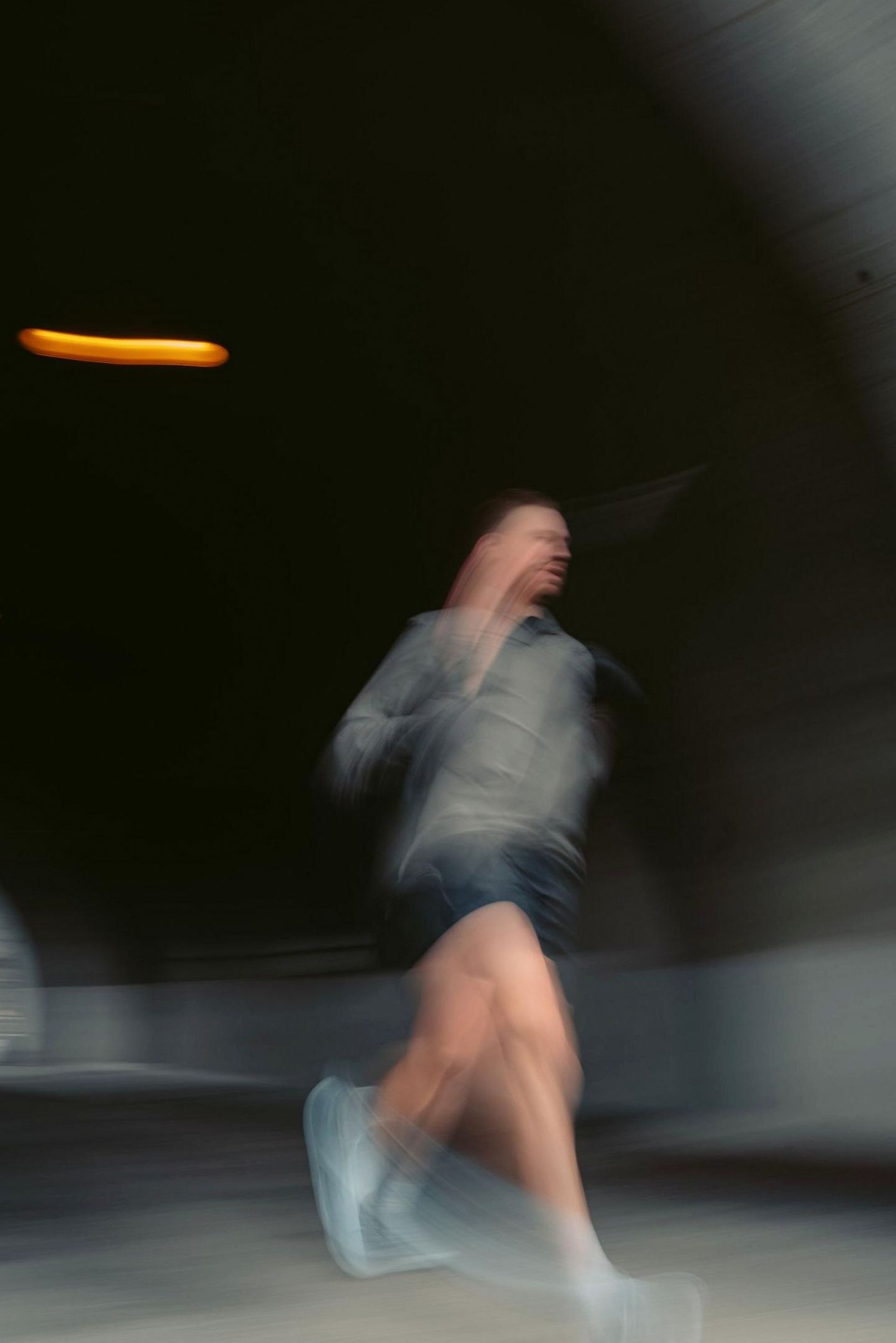 Athlete in motion